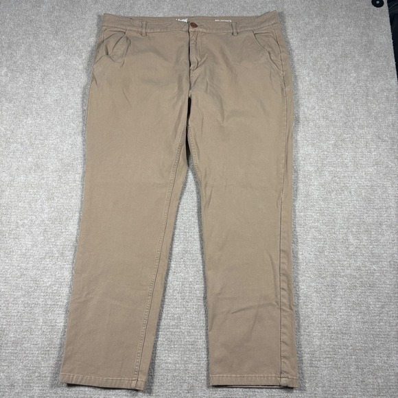 Mugsy Jeans Belmonts Khaki Pants Men's Size 42x30 EUC K4PNBG - Picture 2 of 8